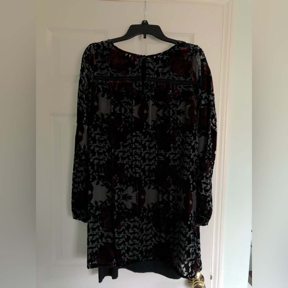 Abercrombie Velvet Babydoll Dress